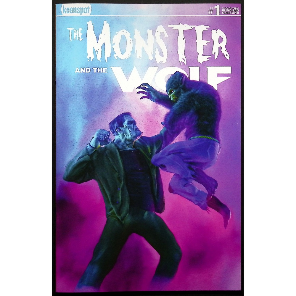 KeenSpot Comic Book #1 The Monster and The Wolf Trick or Treat Main Cover A01